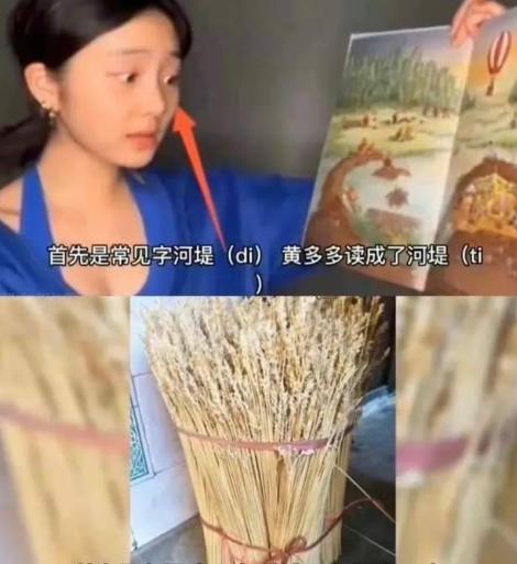黄磊女儿黄多多开通专栏《陪你多读书》，结果：就读高二的她，视频中多处常用字读错，