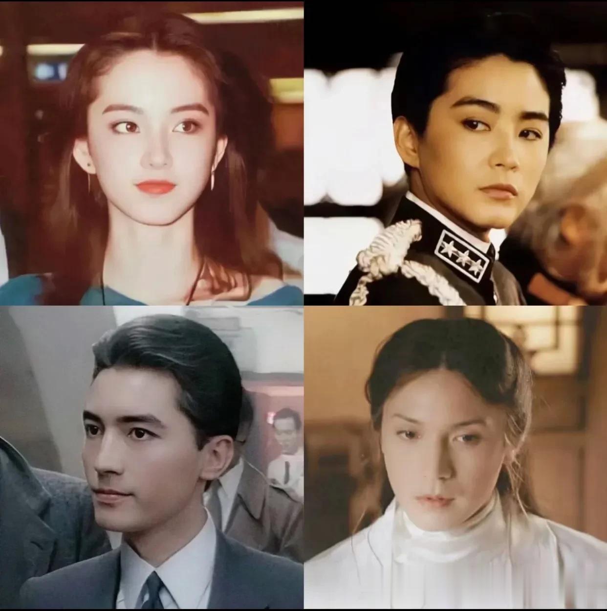 林青霞和尊龙，亦男亦女的美人，惊艳了时光！
这两位美的真的是惊为天人，不管是男装