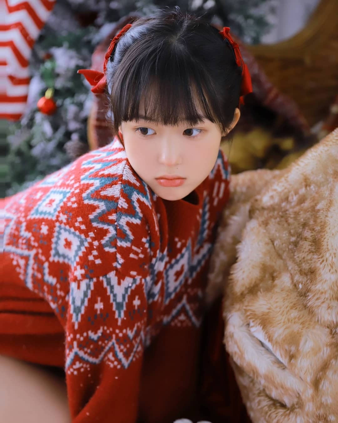 圣诞月，你想好送我什么礼物了吗？早安#少女写真#  #情绪Leo# #清纯御姐#