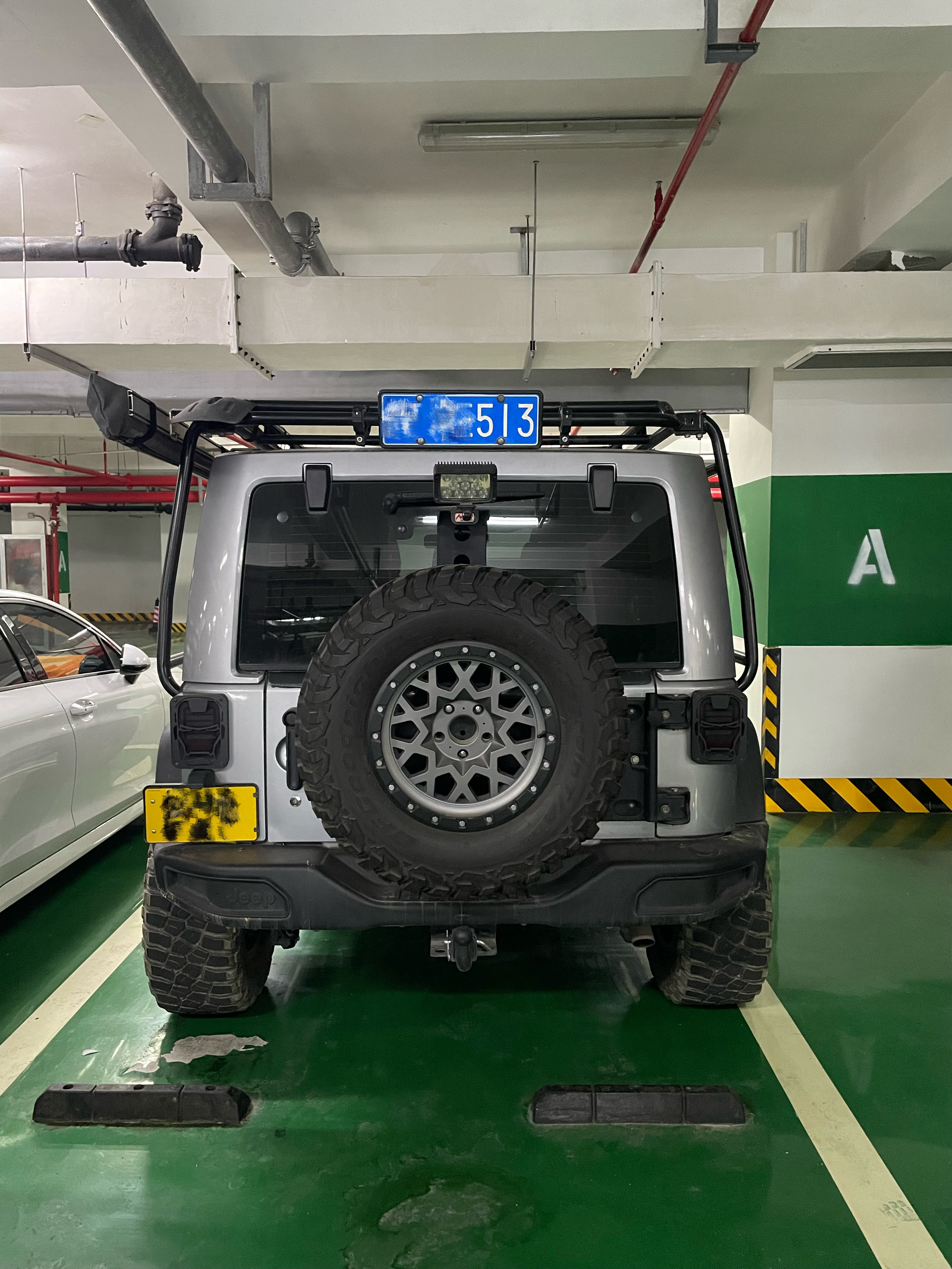 问：这样悬挂机动车号牌违章了拍的到么？ ​​​