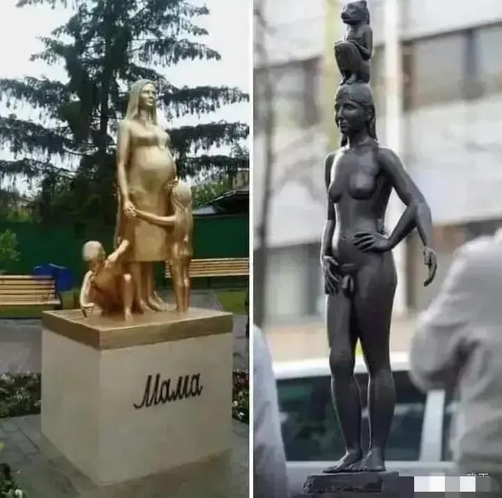 西方的雕塑是什么价值观[擦汗]（他们说这是艺术）请大家尊重艺术[马思纯的微笑]图