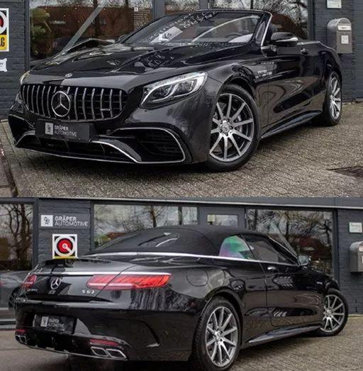 最近美国汽车媒体发布了一组梅赛德斯-奔驰新款AMG S级敞篷版的路试图。奔驰全新