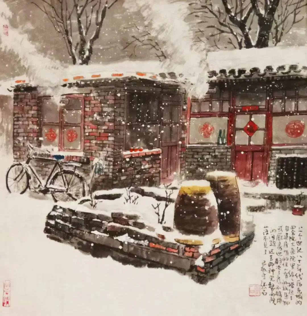头条上这个画北京的画家，是姑苏