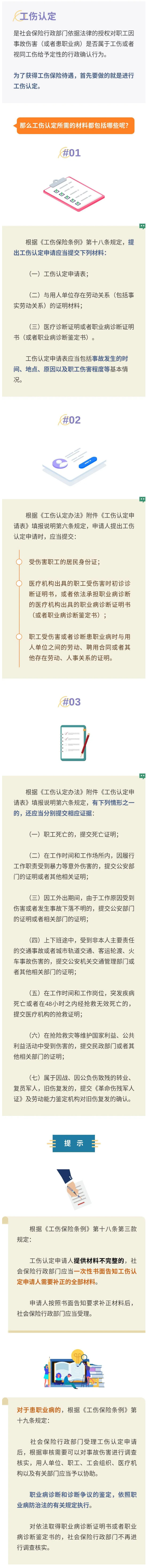 【收好啦！工伤认定所需材料最全