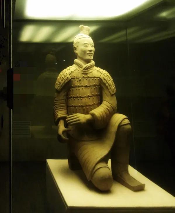 在秦始皇陵兵马俑博物馆，有一个
