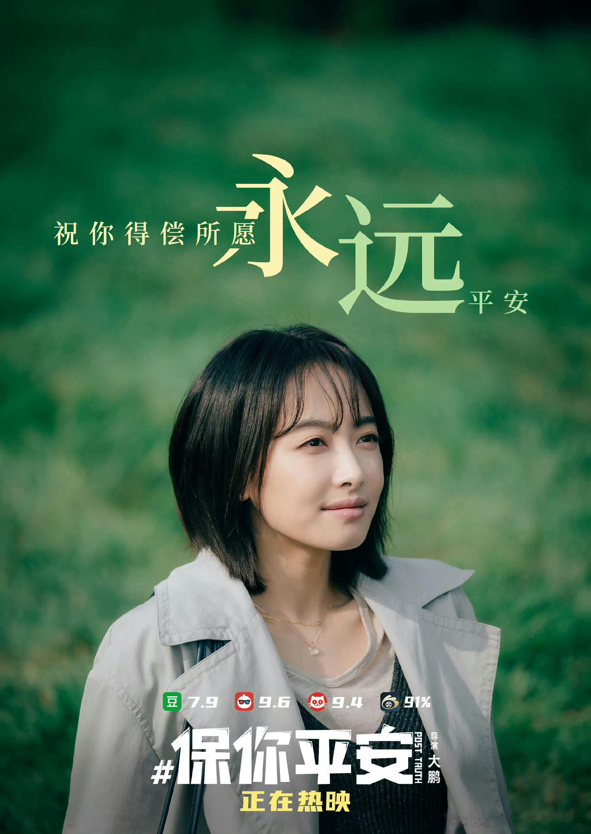 #保你平安实时票房破4亿#保你平安票房破4亿实至名归，再接再厉期望听到更好的消息