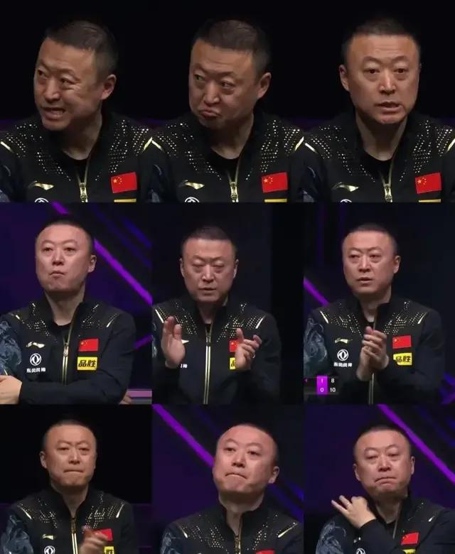 马林这个心态是不是太差了？[捂脸][捂脸]作为一个主管教练表情管理失控，难道孙颖