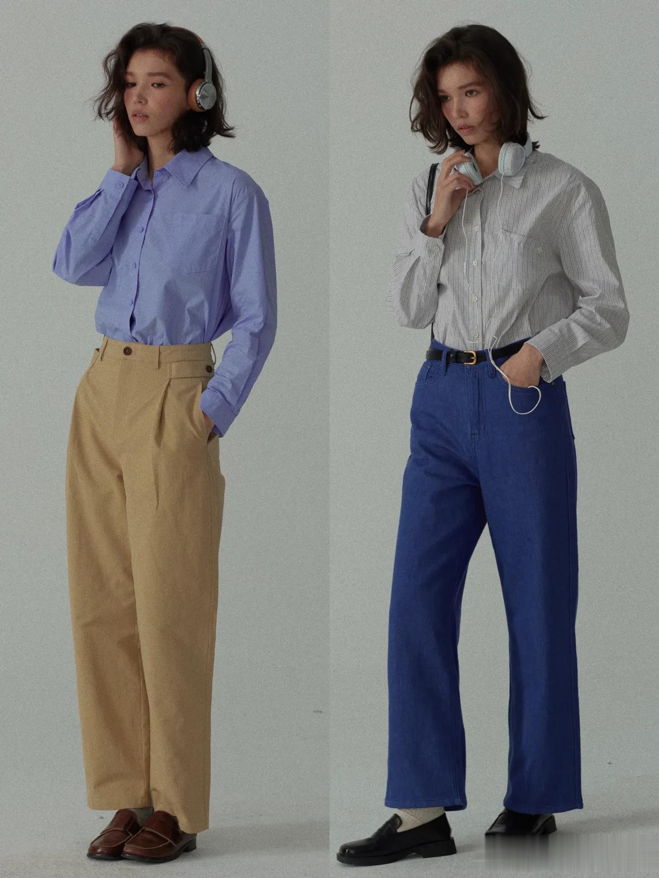 
带点复古少女感，上身知性且书生气，各种场合穿着都很加分的穿搭look。
  