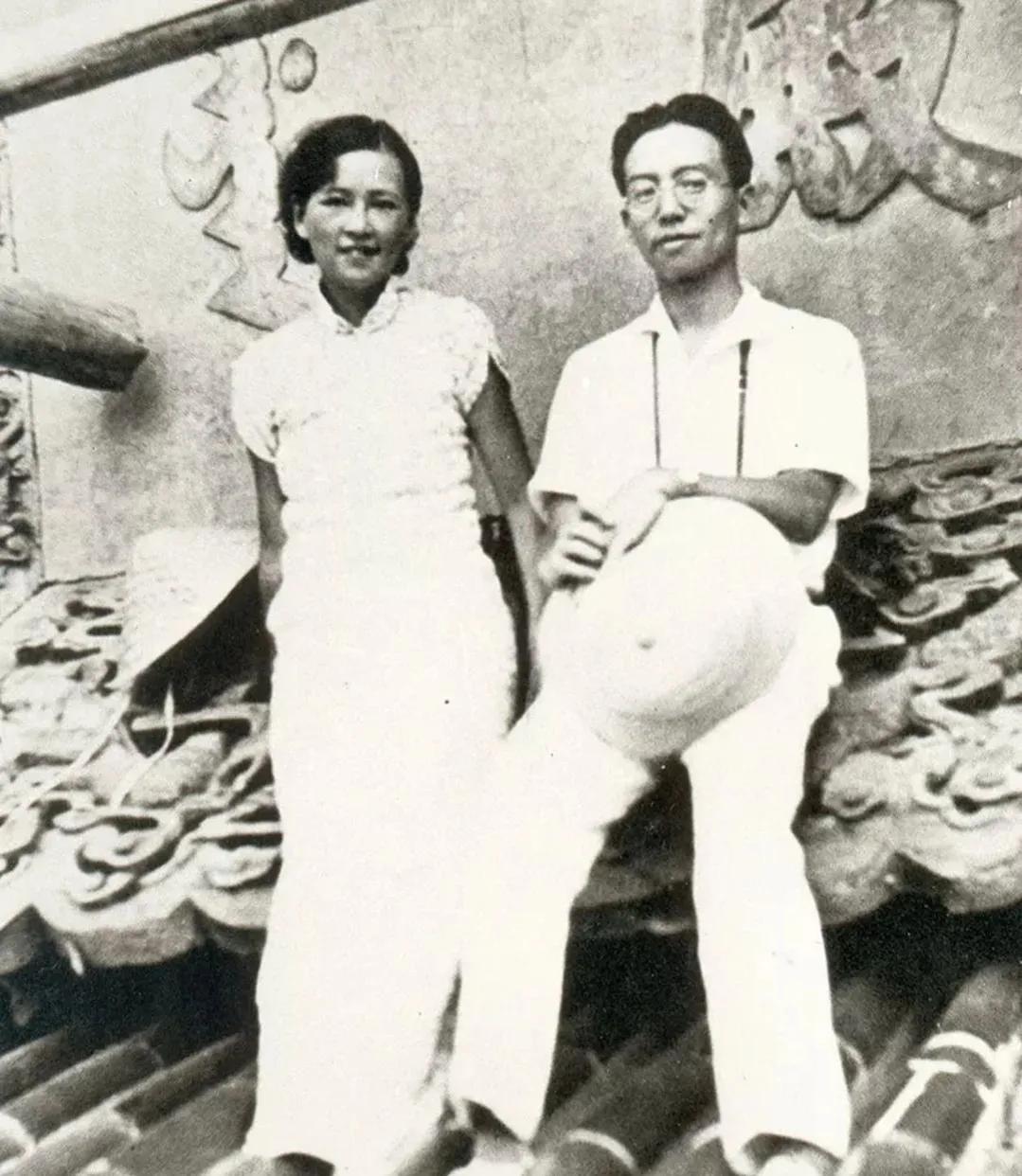 才子佳人--梁思成&林徽因，感谢二伟为中国建筑史、建筑学、古建保护的卓越贡献。

