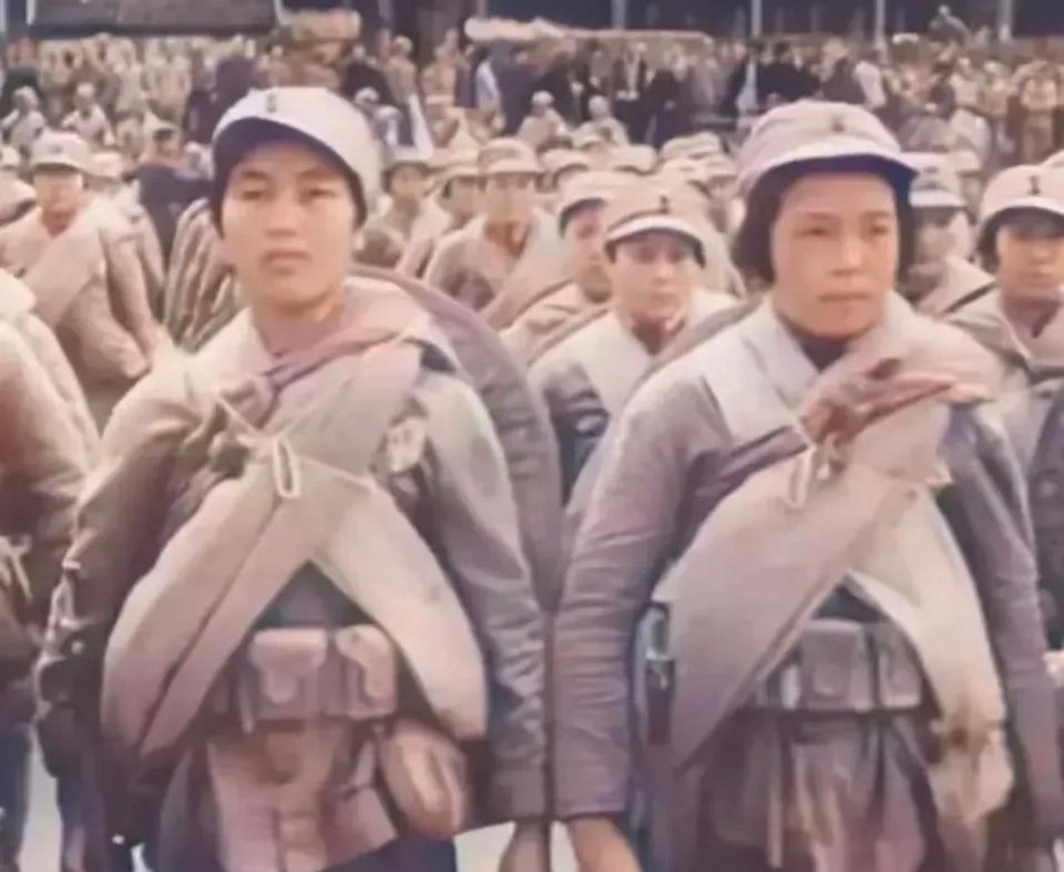 #历史那些事[超话]#抗战期间，国军五万多名女兵大部分都没有活下来，其中年龄最小