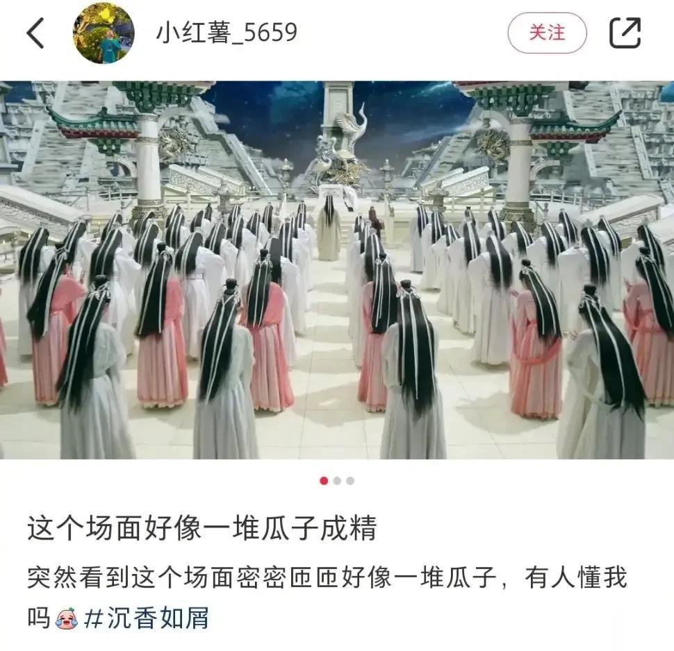 我天，瓜子成精了！

不知何时起披头散发成了古装剧的标配？一部剧就一个发型，背后