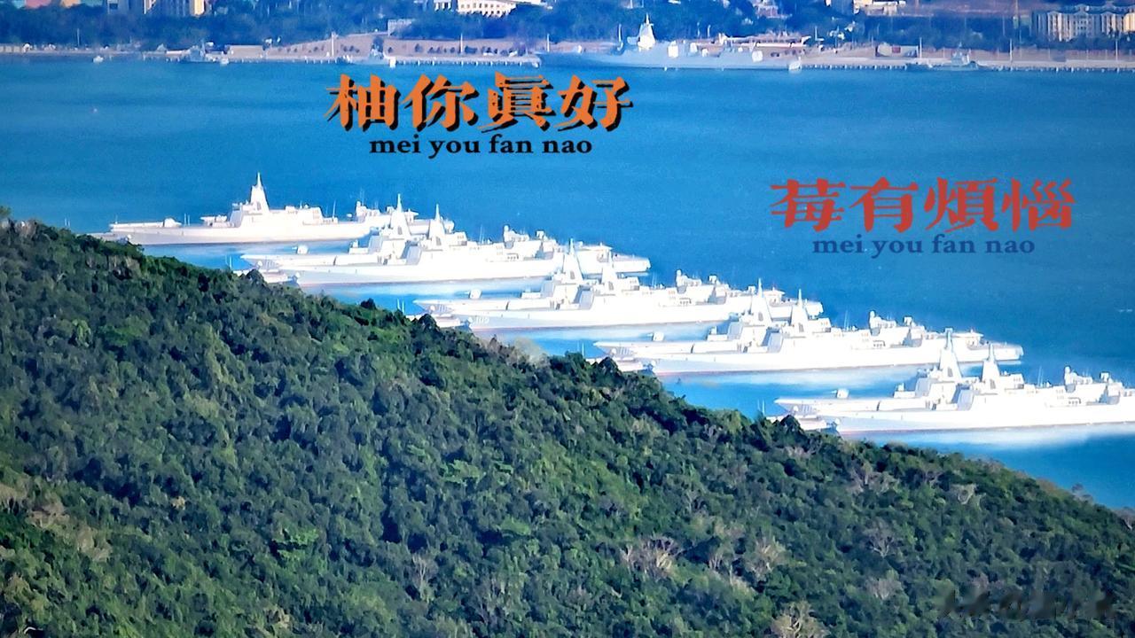 在那山滴那边海滴那边有一群055，
他们爱好和平还非常非常的酷～～～😎
