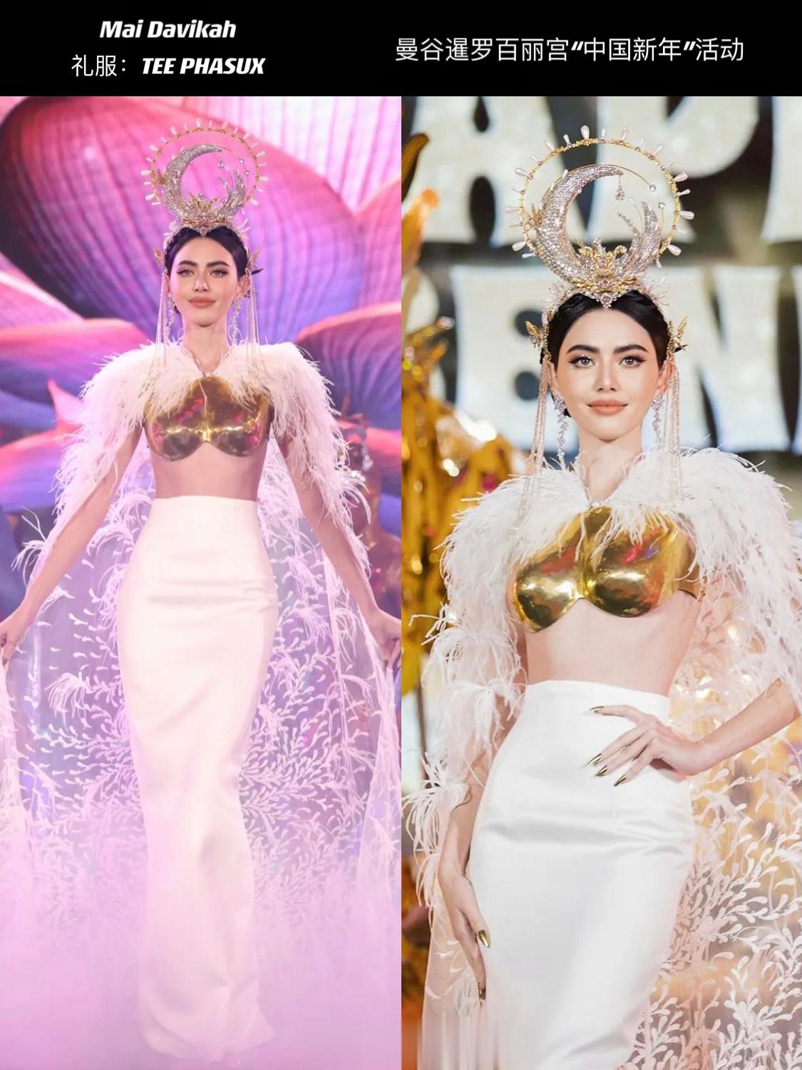大年初一，🇹🇭女星Mai 