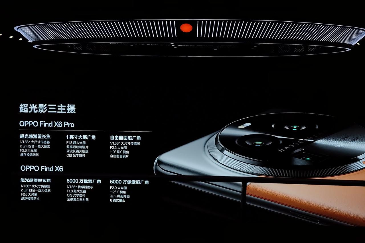  OPPO Find X6系列的相机确实是这次的一大亮点，非常顶 ，估计是目前最