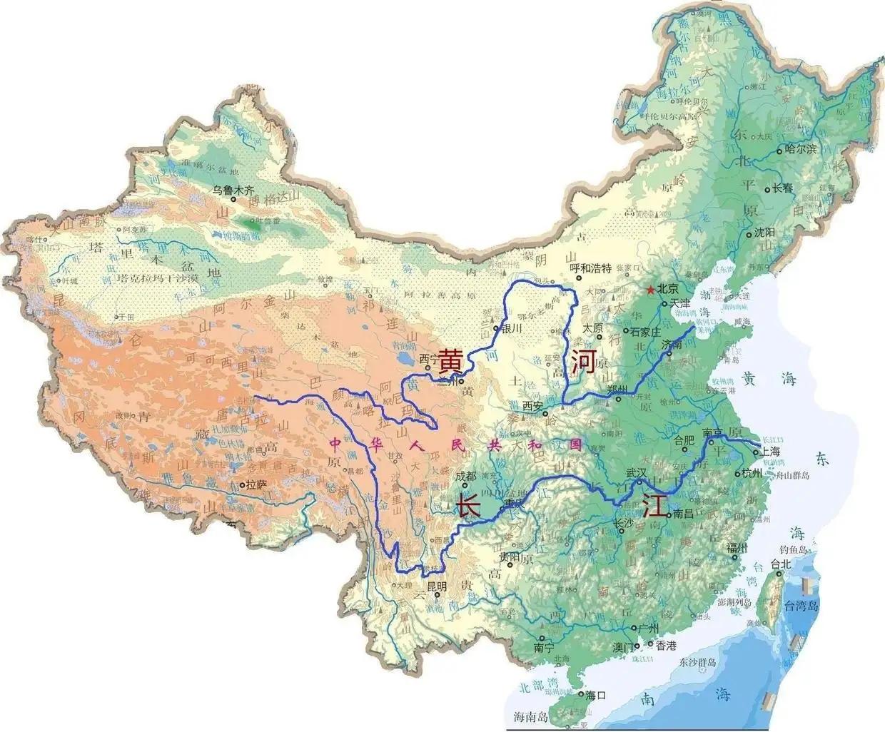 发现一个问题，城区跨长江的城市有很多，但跨黄河的城市却只有兰州一个！
跨长江发展