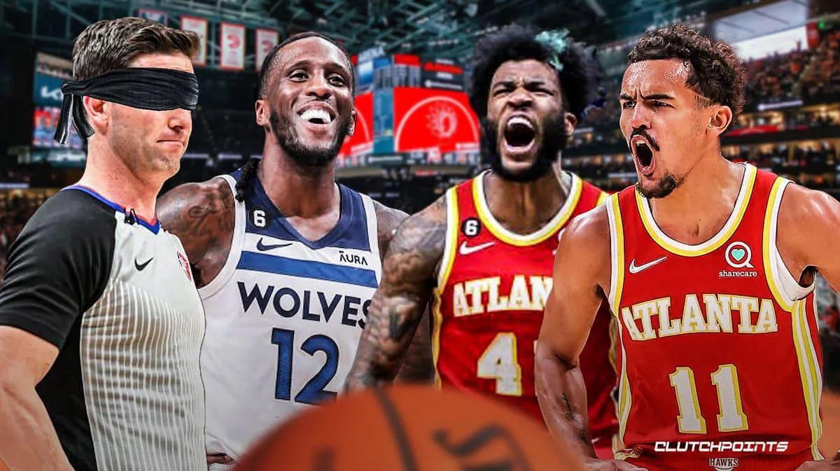特雷·杨，老鹰对森林狼输球后的漏判感到愤怒
如今，NBA的实力达到了前所未有的水