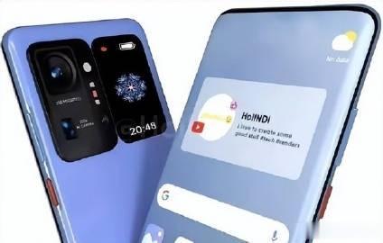 网传小米 MIX 5渲染图背部「大眼萌」摄像模组+副屏设计，正面搭载屏下摄像技术