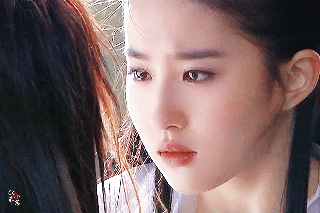 #刘亦菲# × 神雕侠侣 × 小龙女·GIF/动图眼波流转 柔情似水✨🌷·#刘