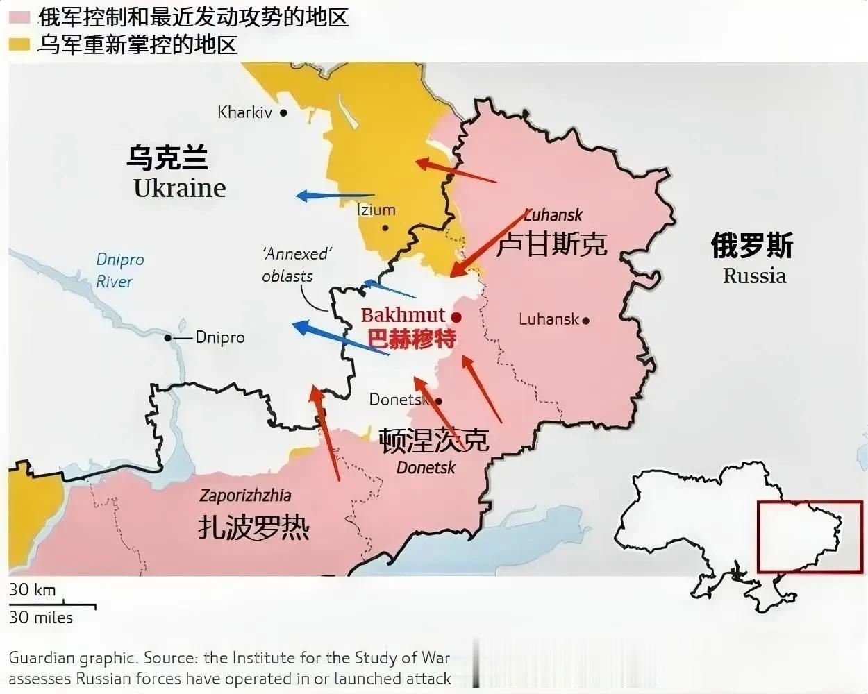 这种形势能看出乌军有春季大反攻吗？我表示怀疑！
听说德国援助的豹2内设战斗系统被