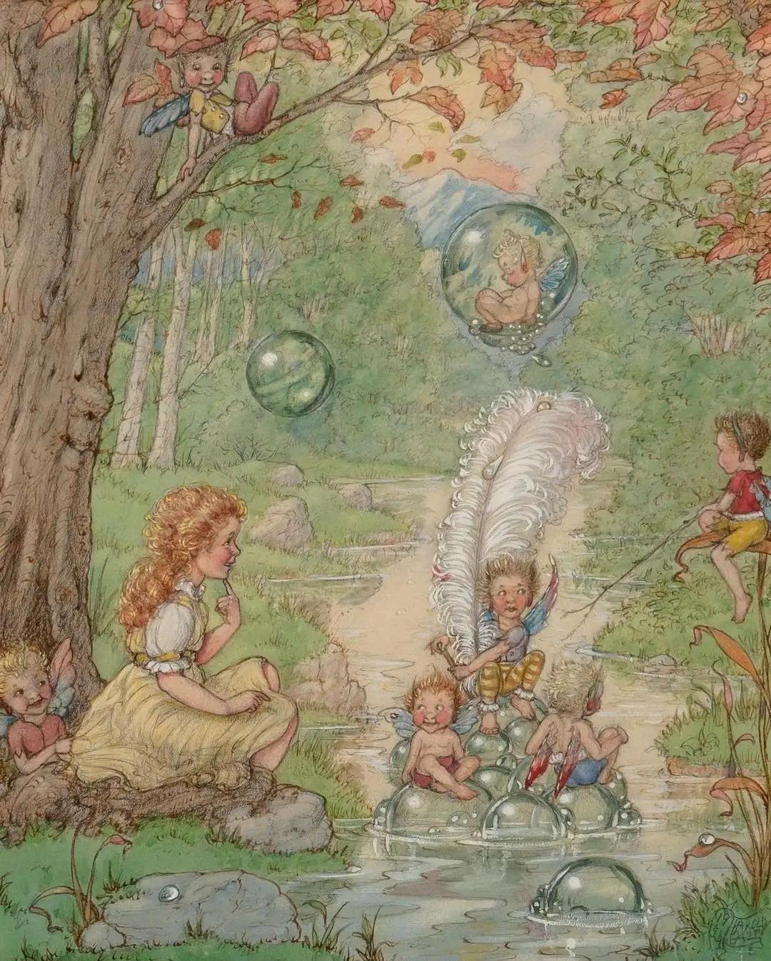 天使梦境 精灵童话🌙🧚‍♀️🌿🍃   

. ​