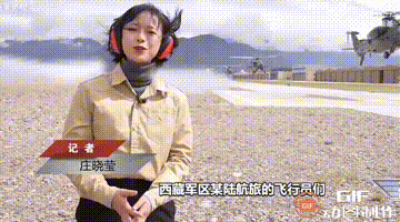 军事频道的记者，一个个生猛得很，战车，飞机，射击，样样都能！