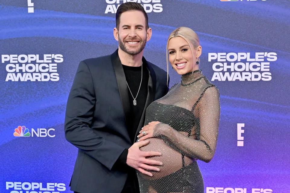 Heather Rae El Moussa和Tarek El Moussa迎来了