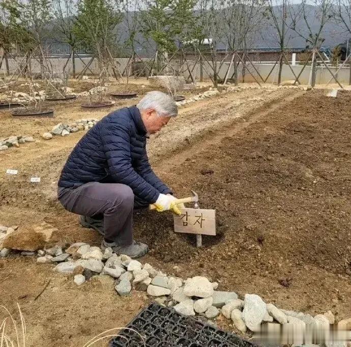 自由自在的生活！不知道这位退休老人能否打破韩国以往总统下台后的魔咒！
近日，远离