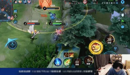 戈雅这个英雄上限有多高？虔诚首播和凉晨开黑，秀了一场戈雅，前期一个人就把百里和孙