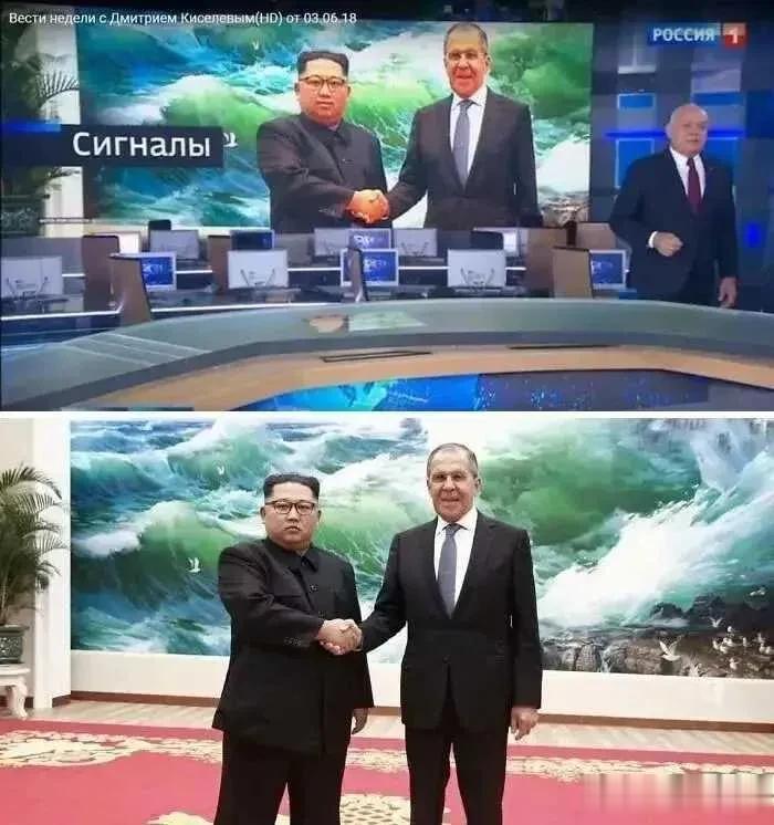 俄罗斯电视台，表情不一样，电视屏幕变微笑！