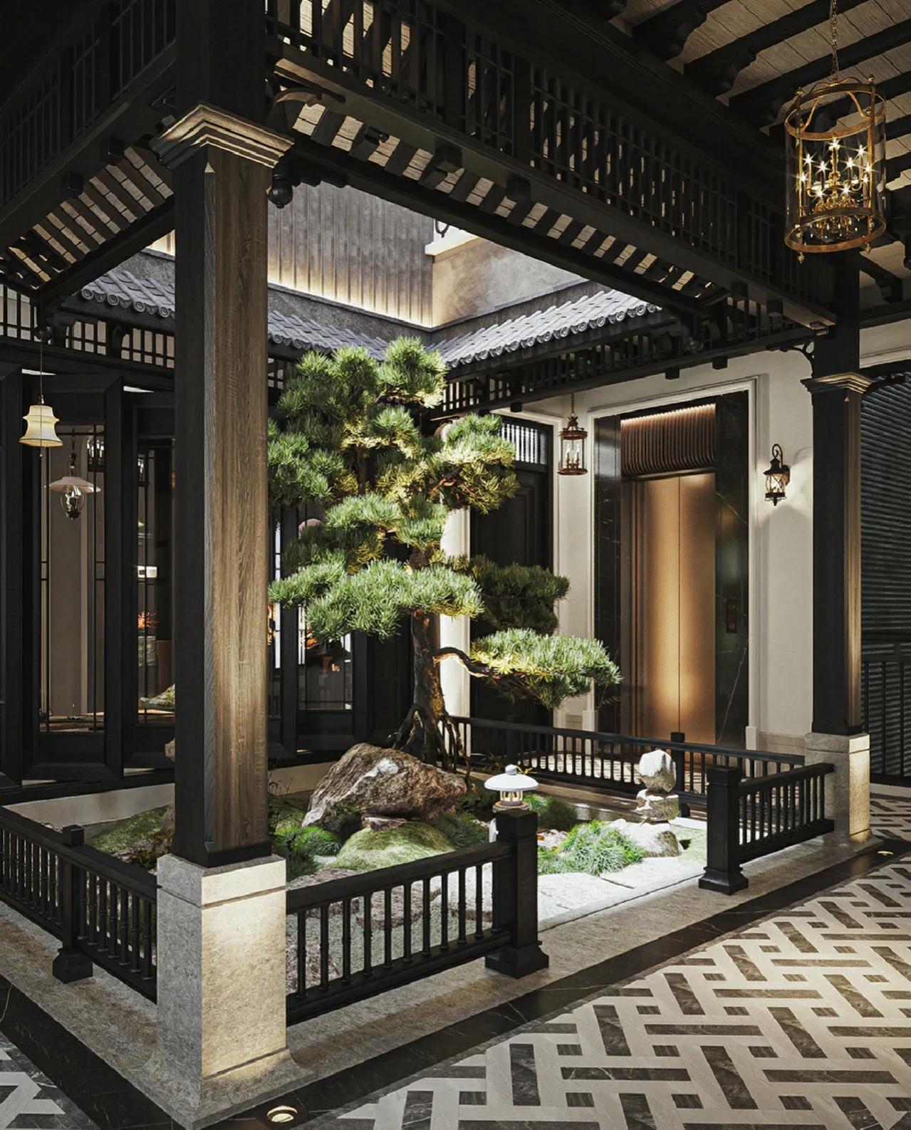 这哪是宅子啊！这是把“苏州园林”搬进了家🏡
还没到苏州就见到了园林
说的就是这