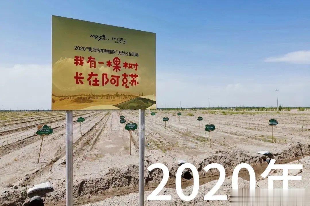 #为地球之肺发条微博#“我有一棵树 长在阿克苏”大型援疆公益行动由浙江交通之声于