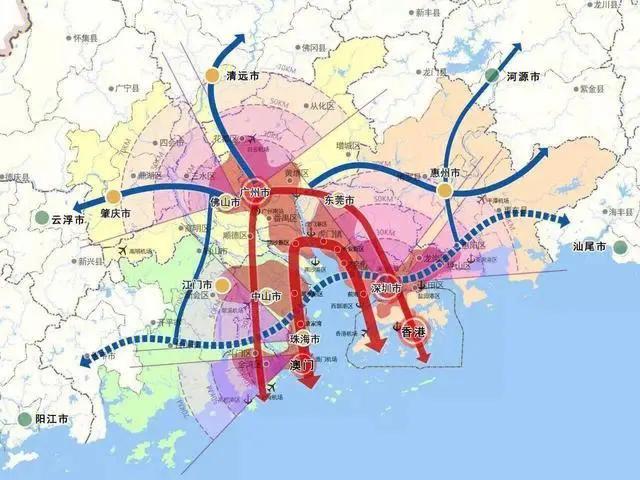 大湾区，也被称为珠江三角洲，是中国南方的一个经济和文化区域，由香港、澳门、深圳、