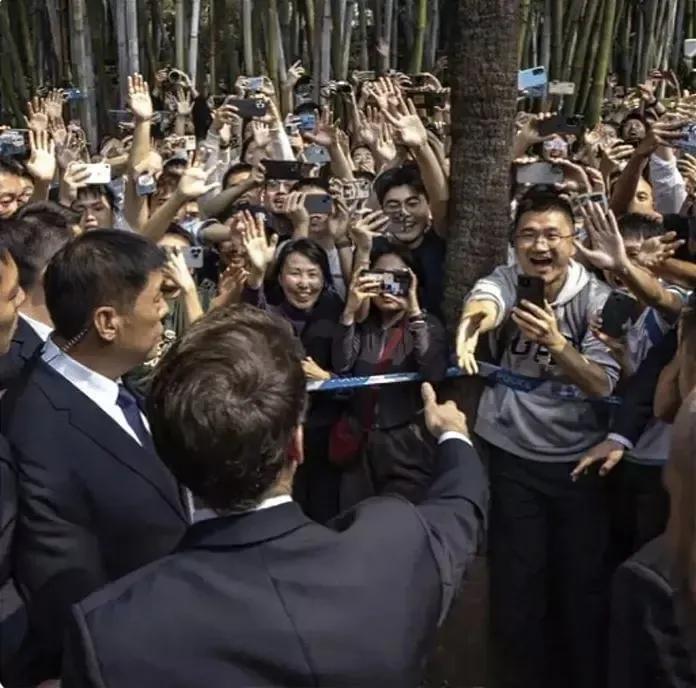 法国来访，阵容豪华！因为他知道风景这边独好！
有朋自远方来不亦说乎？法国高兴的来