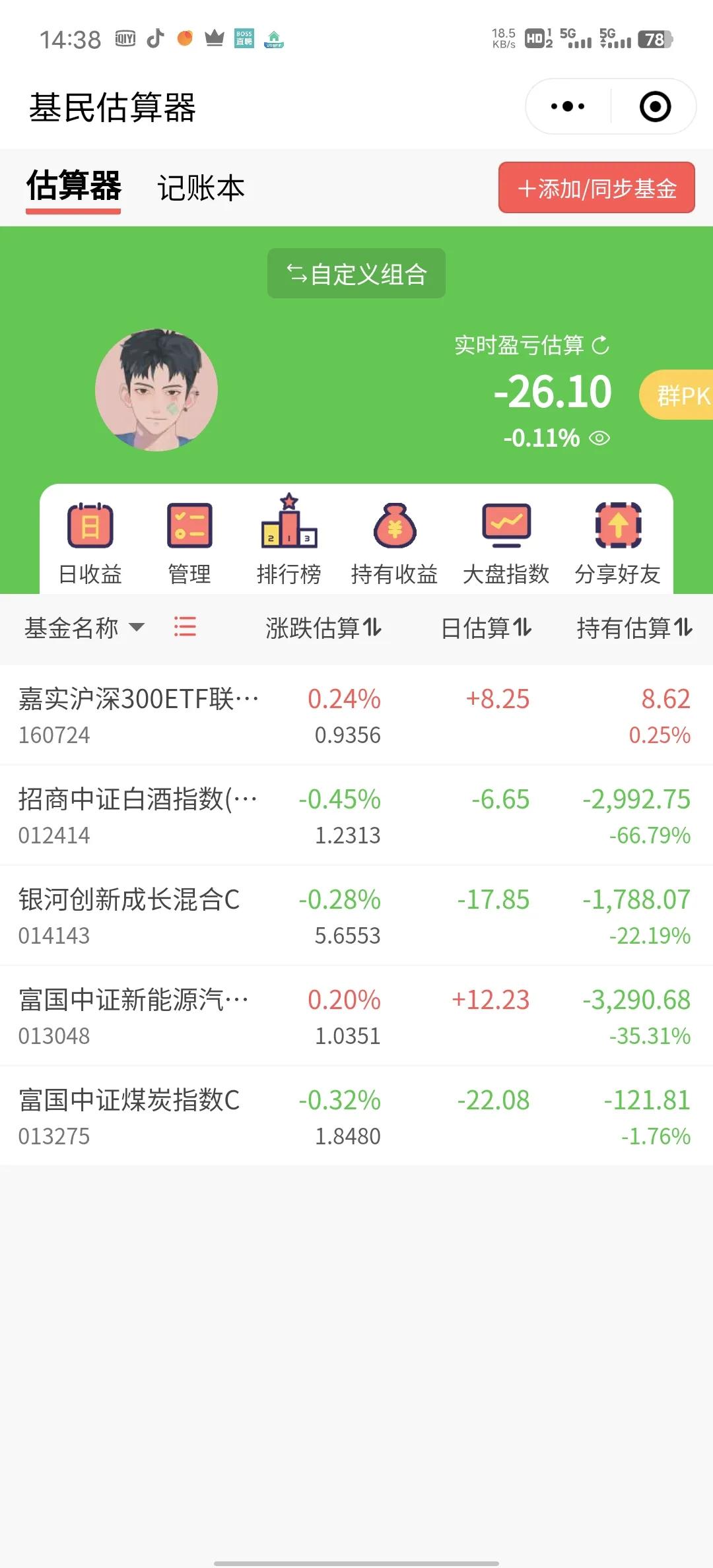 目前小亏还可以接受吧
