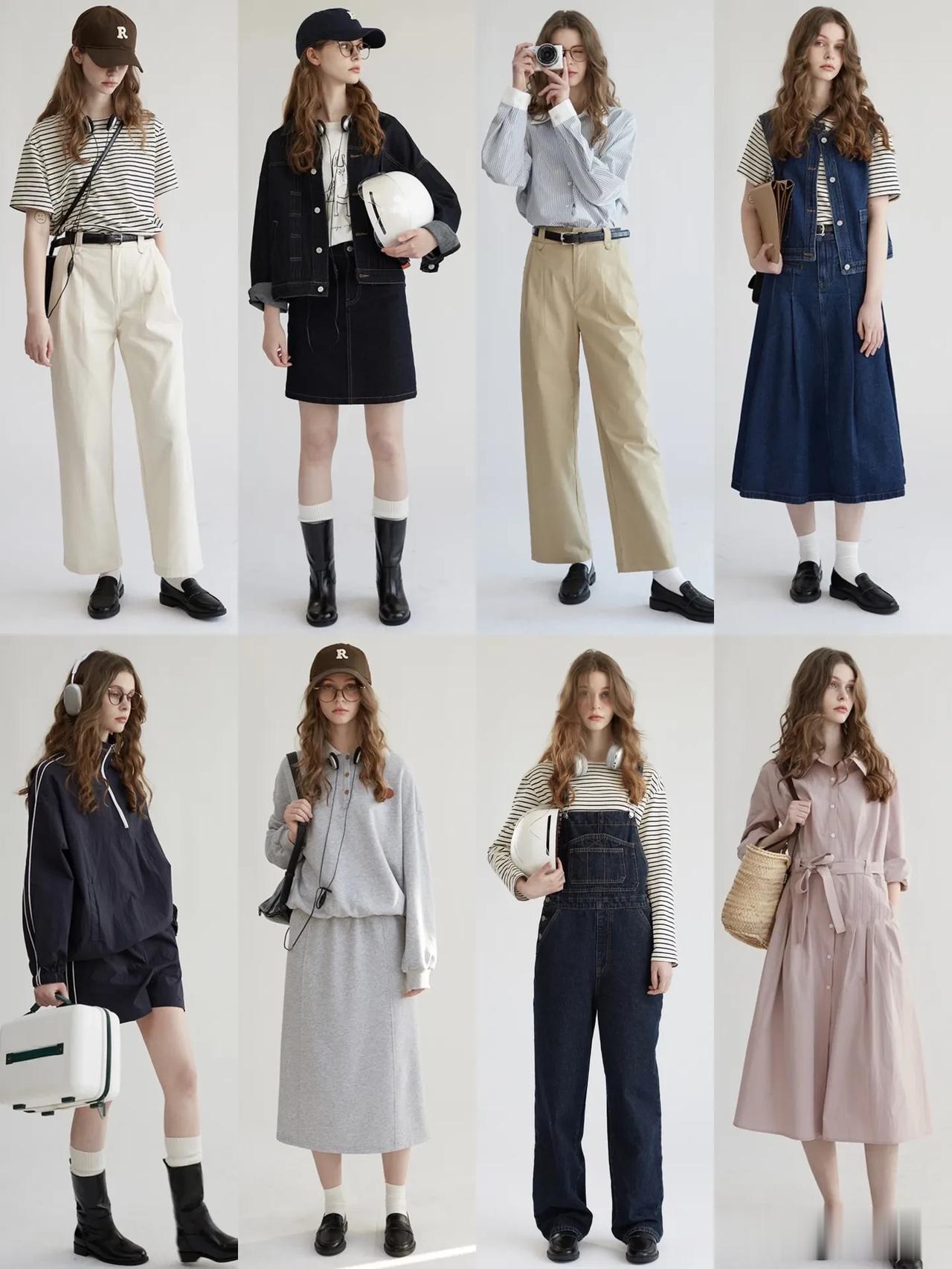 
日常文艺穿搭｜北欧盐系女孩的look，看上去干净清爽，有帅气感，但是又带有甜甜