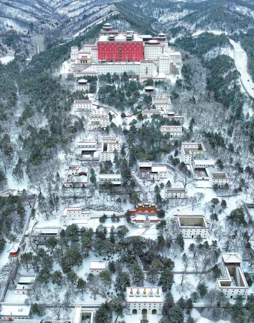 承德避暑山庄雪后 ​​​