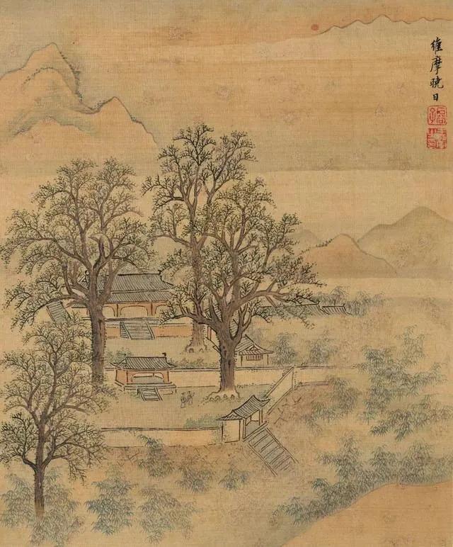 《虞山十二景》王翚 ·清 ​​​
  
