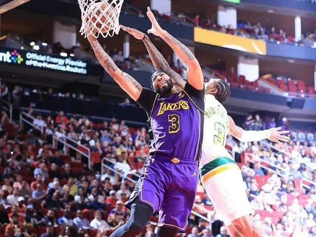 湖人三连胜浓眉砍116分 砍40+比赛九战全胜

NBA常规赛，湖人主场击败火箭