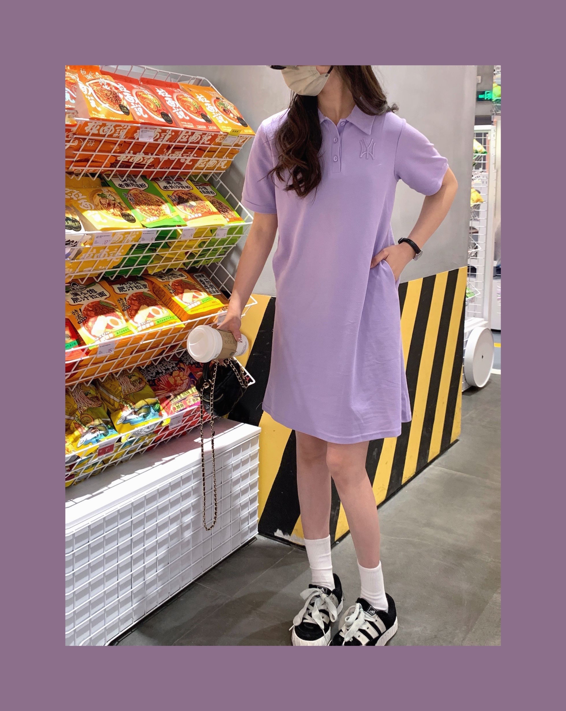 𝐏𝐎𝐋𝐎裙 随穿随走超方便!!夏天穿真的太舒服了毫不费力就可以出门穿搭晚