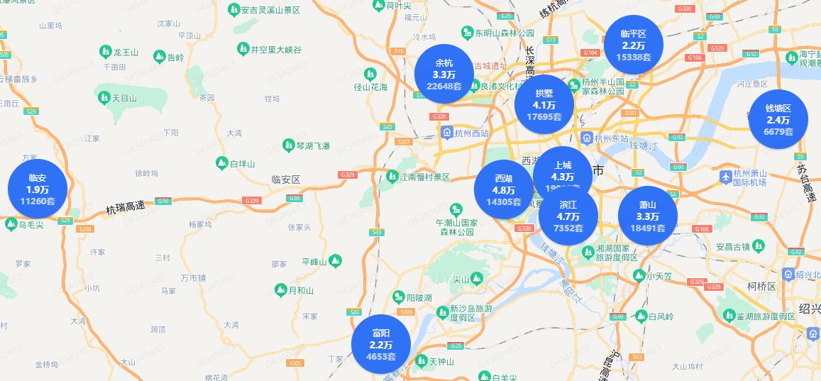 最新消息，杭州限购松绑版图再扩大。
杭州钱塘区辖共有7个街道，去年9月30日，钱