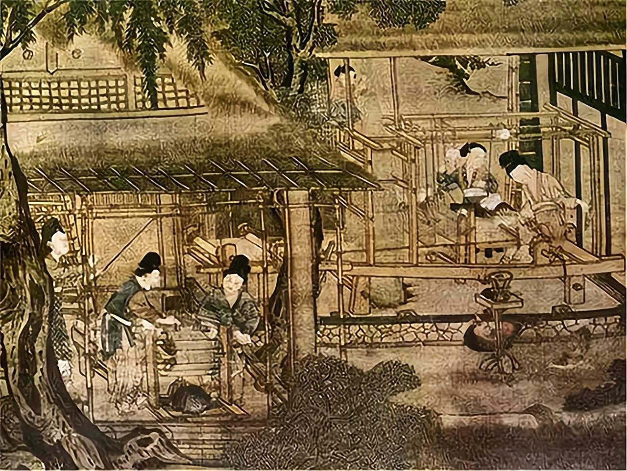 论述中国纺织的演变：从古到今。
中国纺织品的演变可以追溯到古代。早在新石器时代晚