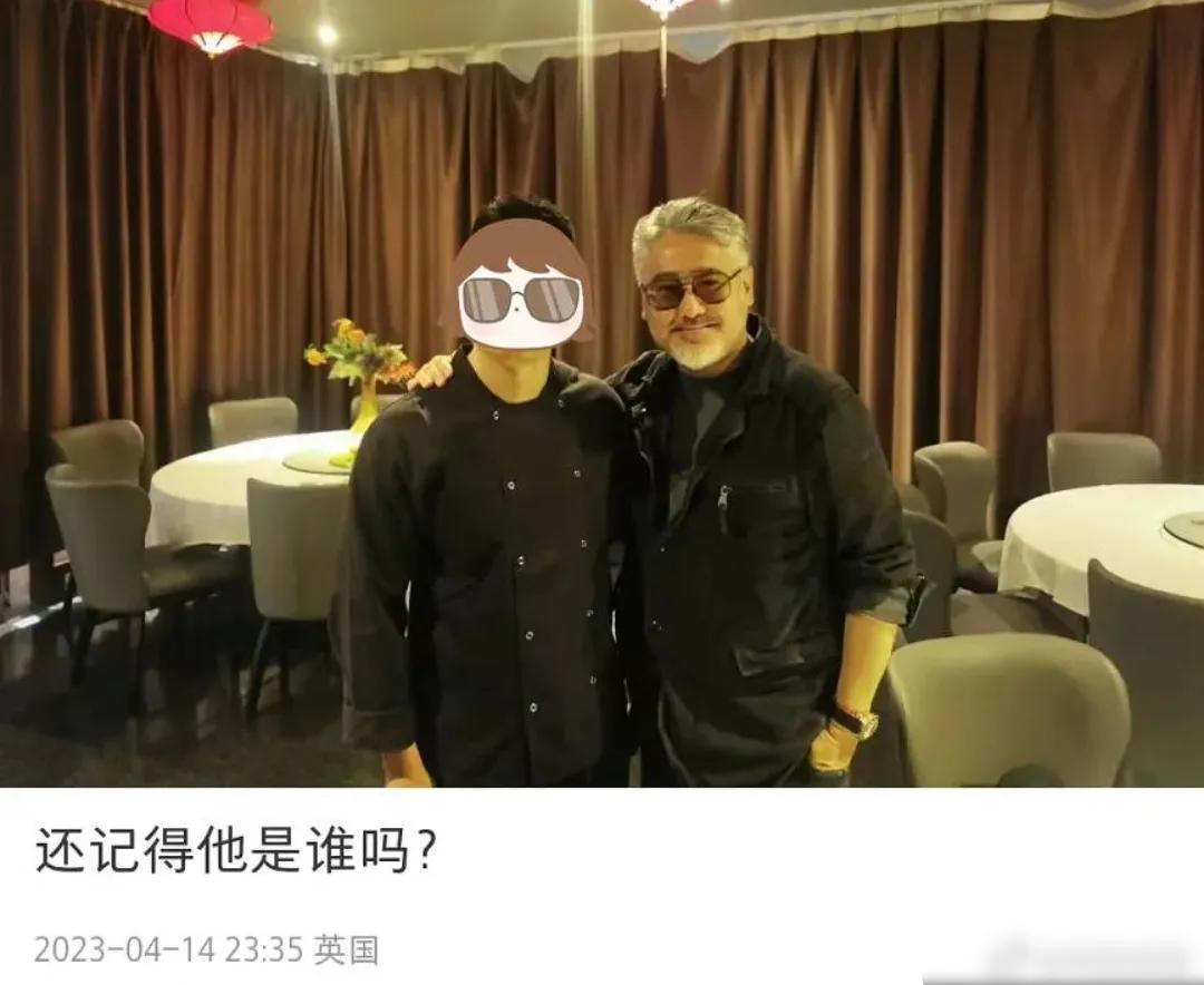 网友英国偶遇吴秀波，消失多年不上荧幕，吴秀波发福严重，没有了明星气质，没有了当年