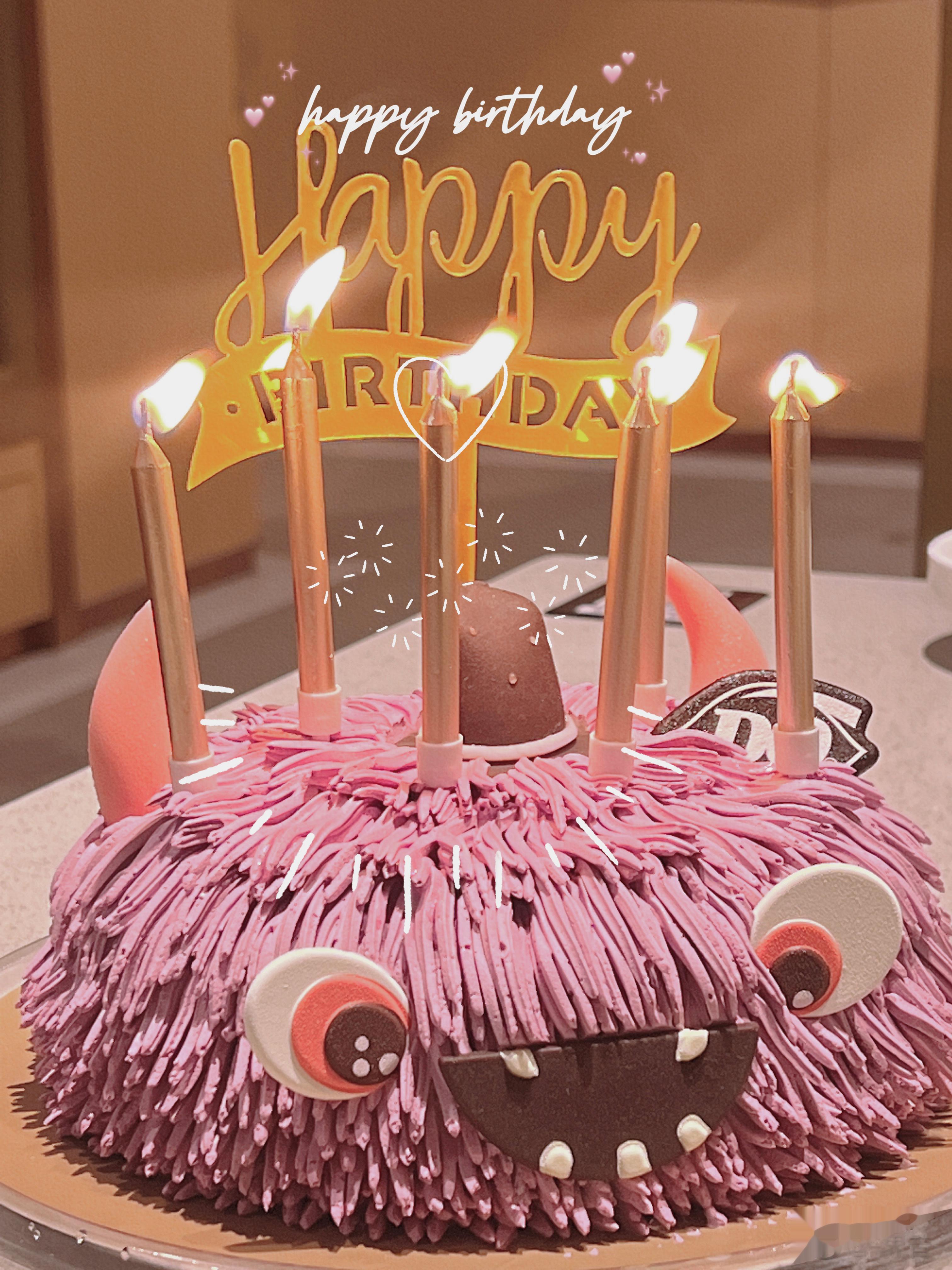 #生日快乐# 一个很波折心情很