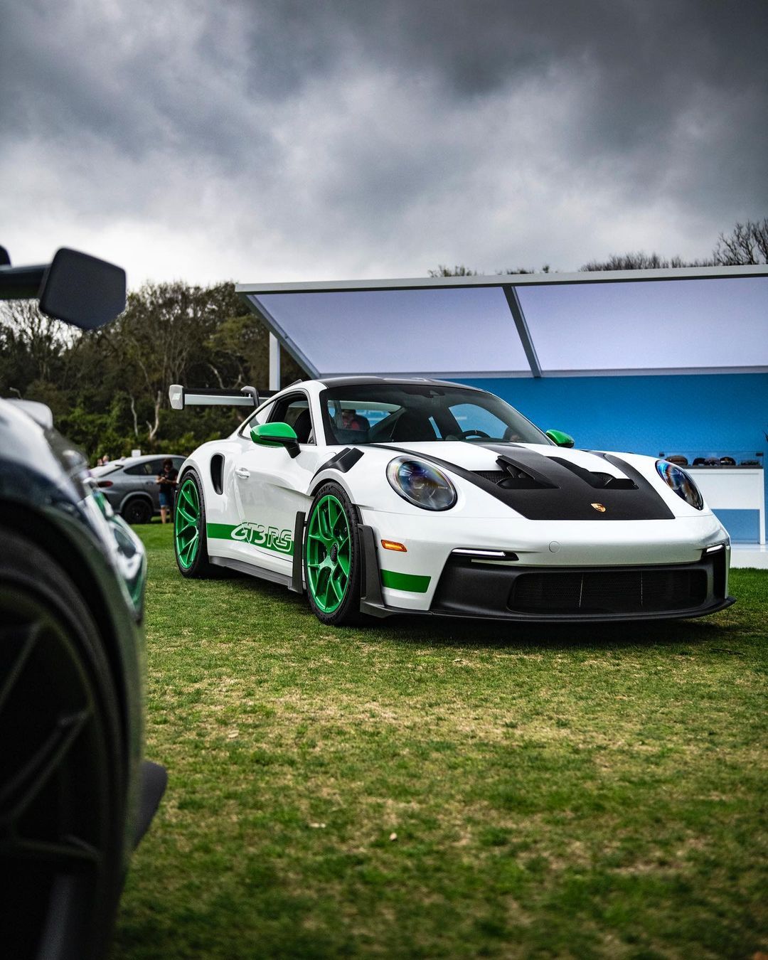 the new Porsche 992 GT3RS #保时捷911##car时尚