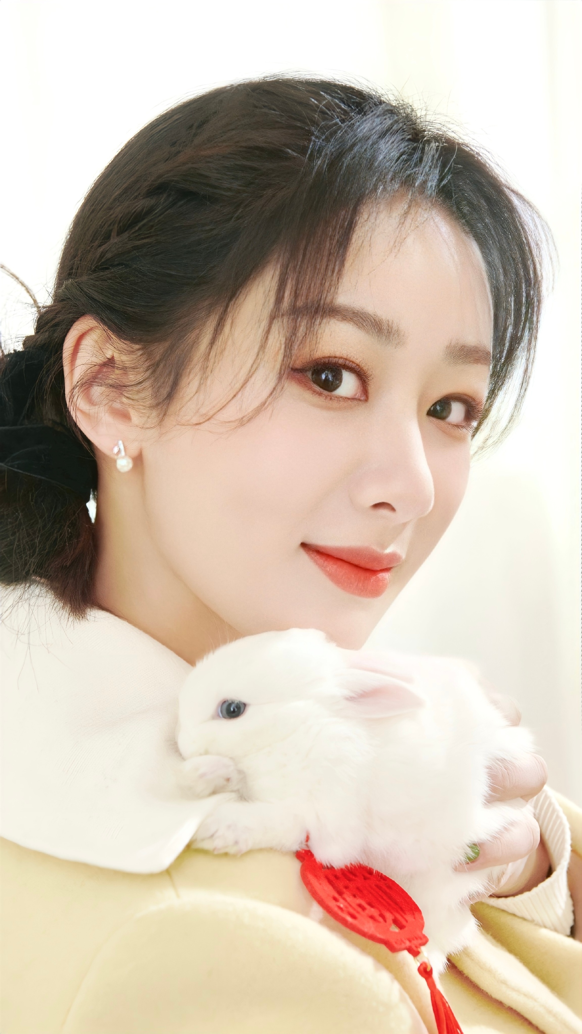 #杨紫用特效妆骗爸妈自己在剧组