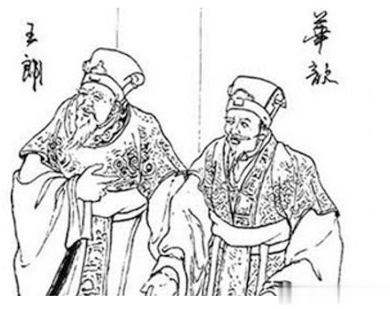 华歆早年拜太尉陈球为师，与卢植、郑玄、管宁等为同门，又与管宁、邴原共称一龙，华歆