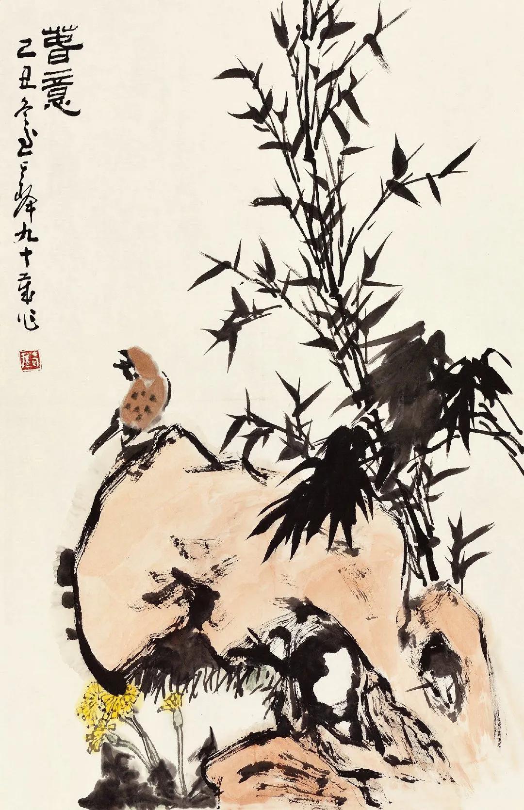 一代书画大师孙其峰先生逝世，享年104岁[祈祷][祈祷][祈祷]
  