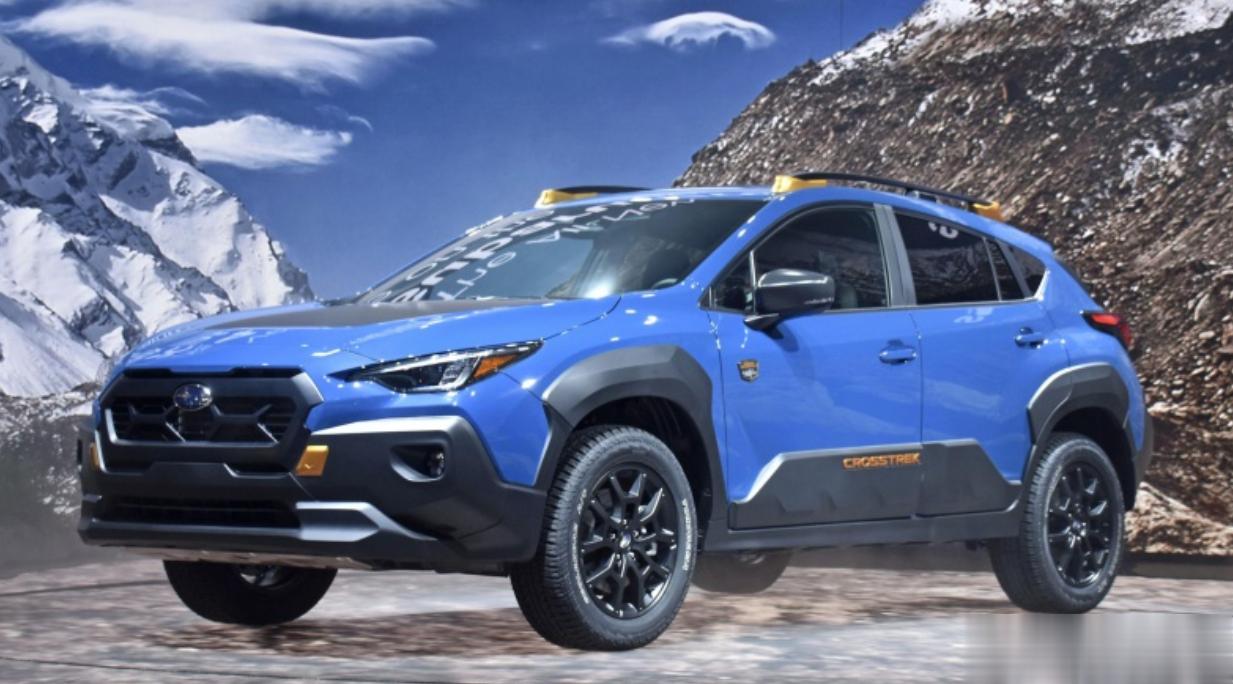 斯巴鲁Crosstrek Wilderness实车亮相，新车不仅配备了越野套件，