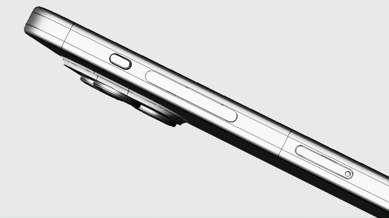 【iPhone15设计图曝光】
多年的静音按键改成按压式
机身变圆润了割手感会减