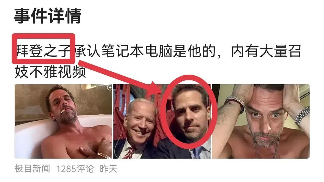 因吸毒被海军除名后，秘密操纵乌克兰局势，但又因召妓曝出家族贪污丑闻。
美国总统拜